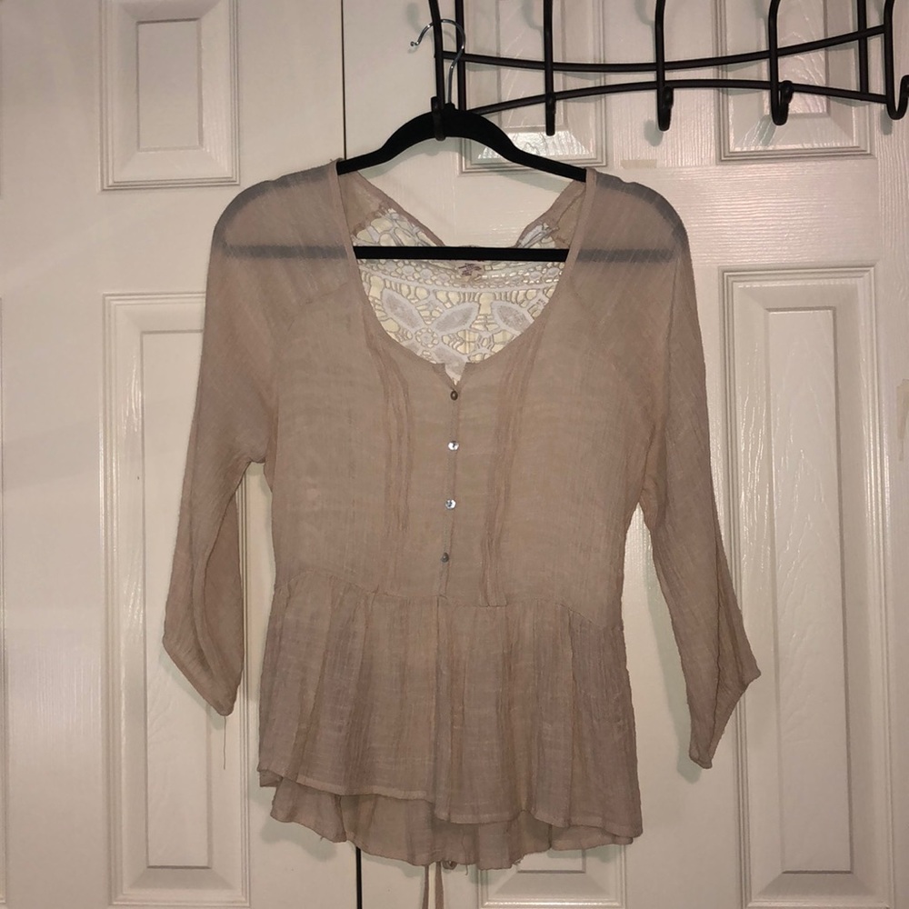 Beautiful lace blouse